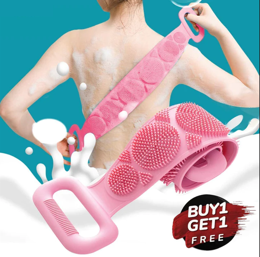 Silicone Long-Handle Bath Brush - Buy 1 Get 1 Free