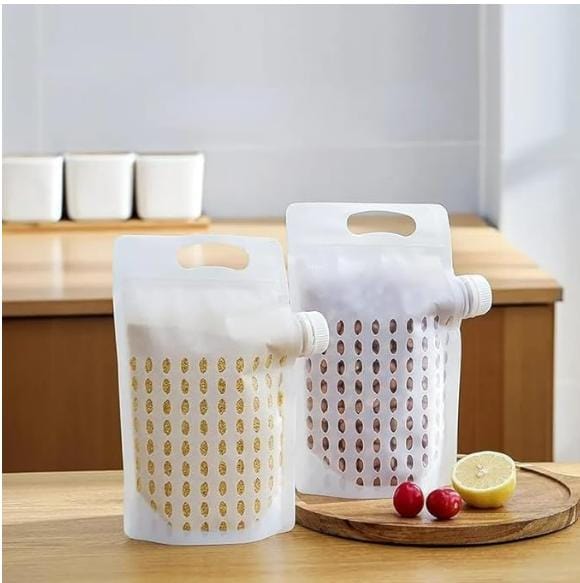 Plastic Bags Container Kitchen Storage Food Containers For Kitchen - Multigrain Storage Bags (5-Pack) Multigrain Storage Bags (5-Pack)