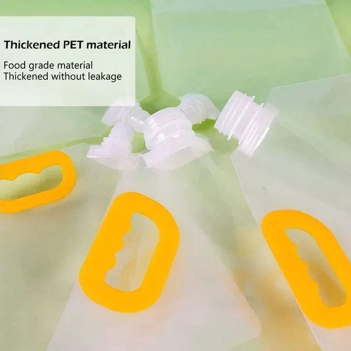 Plastic Bags Container Kitchen Storage Food Containers For Kitchen - Multigrain Storage Bags (5-Pack) Multigrain Storage Bags (5-Pack)