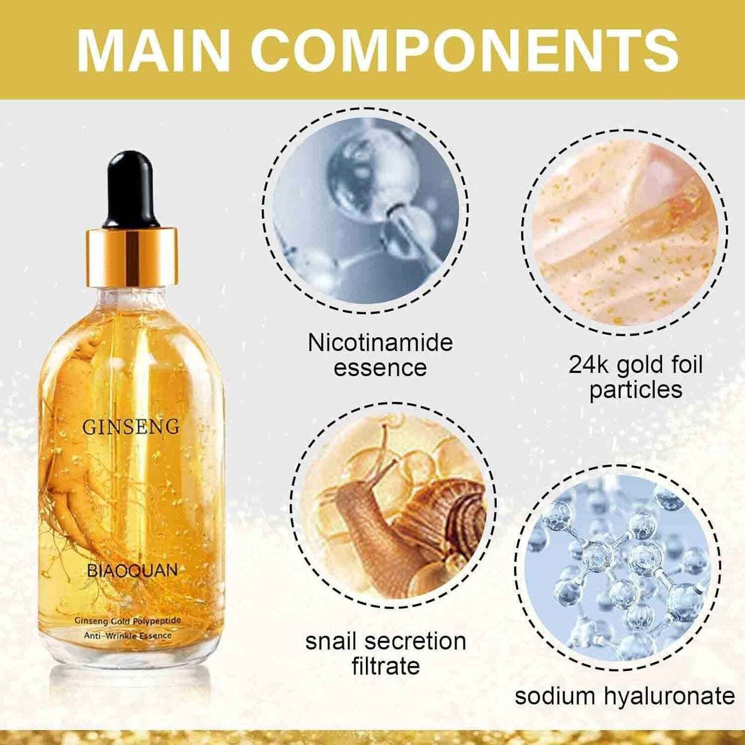 Polypeptide Anti-Ageing Serum Ginseng Gold Polypeptide Anti-Ageing Serum