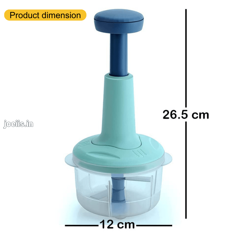 Portable Handpress Veggie Chopper | Chopper Food Processor Manual Mini Compact Potable Chopper Portable Handpress Veggie Chopper