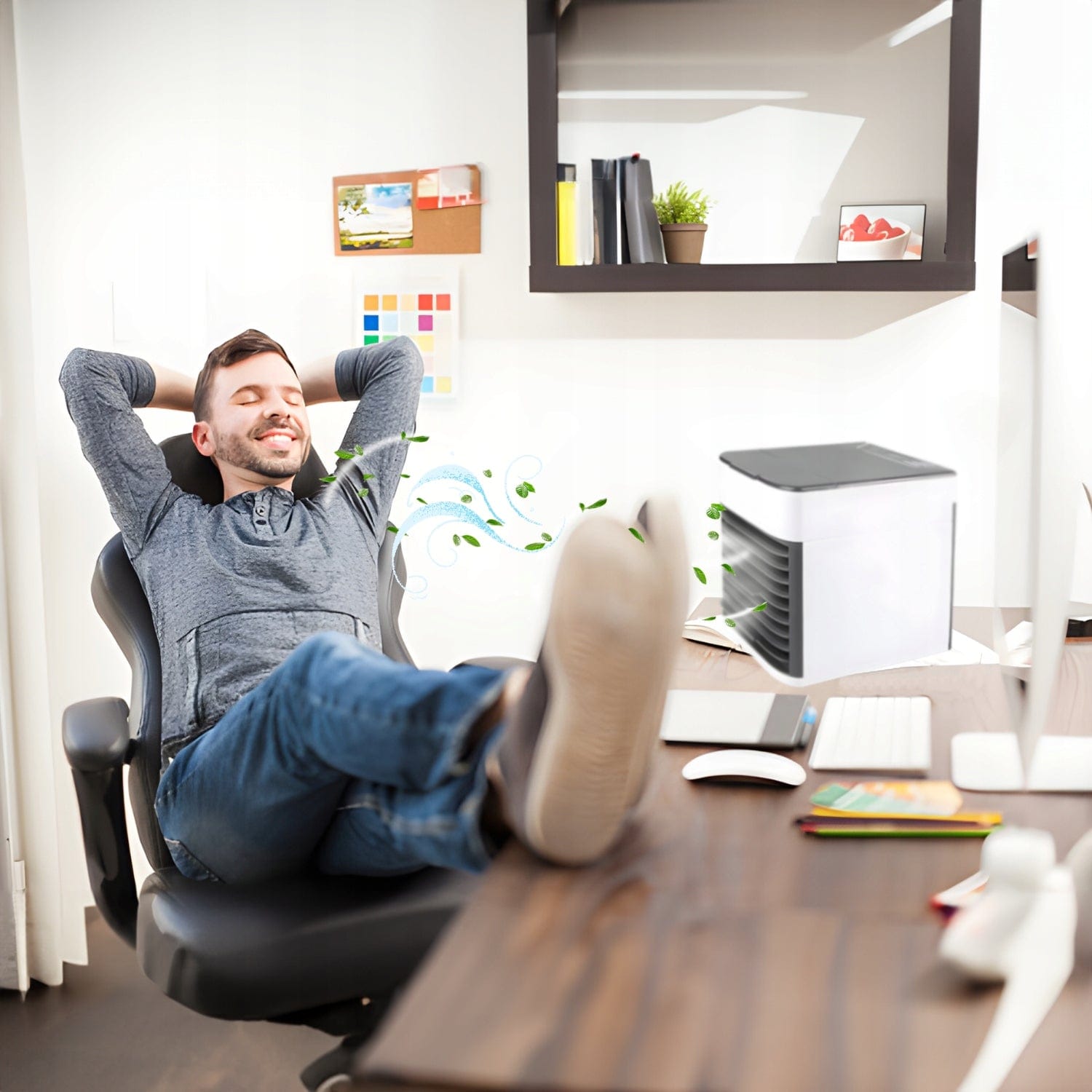 Portable Room Cooler Arctic Air Conditioner Pure Chill - Portable Mini Air Conditioner 2.0 Air Conditioners Portable Mini Air Conditioner 2.0