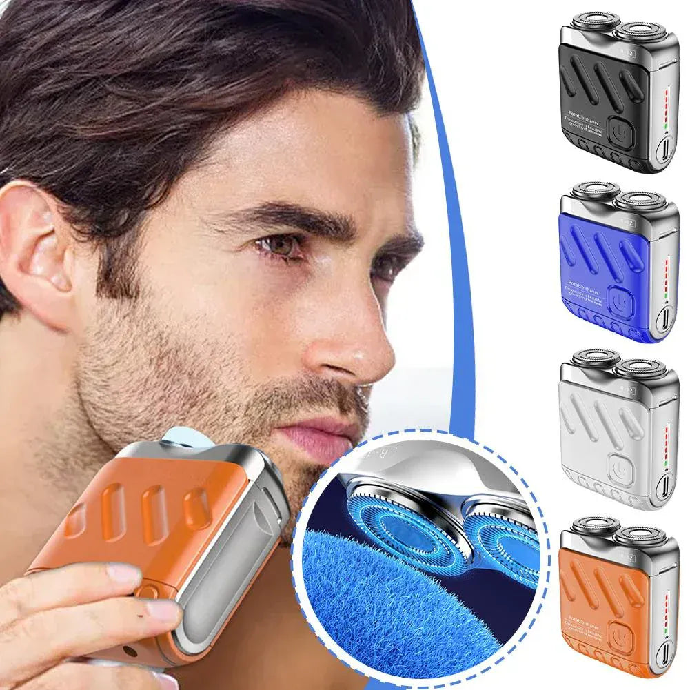 Portable Rotary Dual Ring Electric Shaver Portable Rotary Dual Ring Electric Shaver