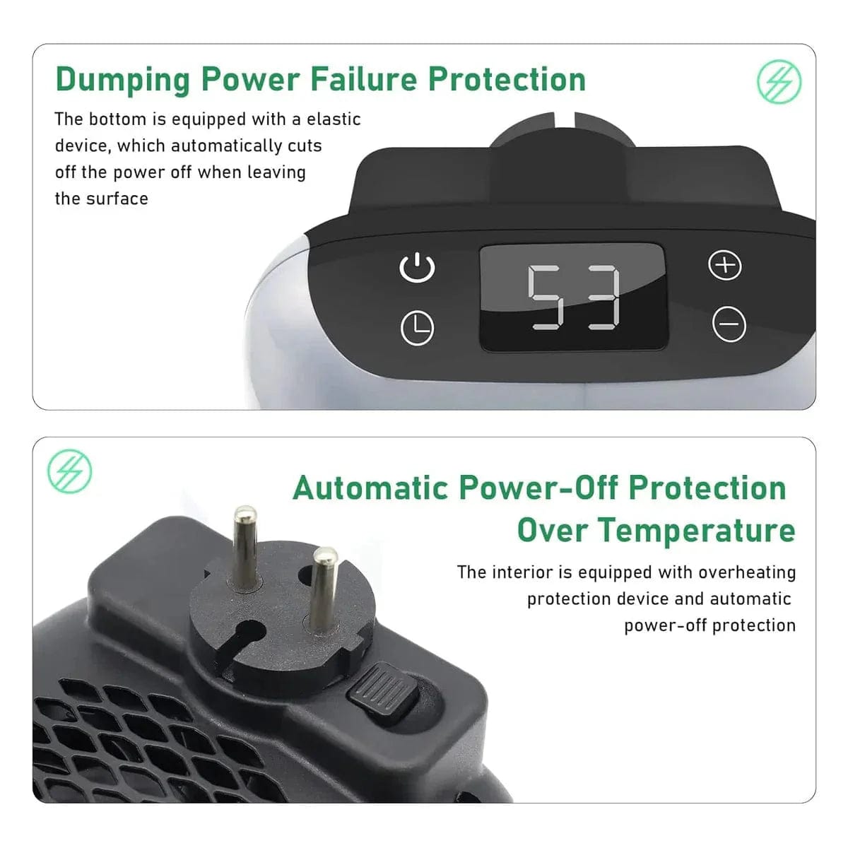 Portable Turbine Heater | Electric Room Heater Blower Portable Space Heater For Room And home Portable Turbine Heater