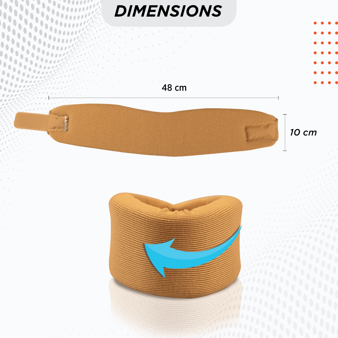 Posturexio™ | Cervical Collar Pillow For Neck Stiffness Brace Soft Collar Posturexio™ Soft Fabric Cervical Collar Zaavio®