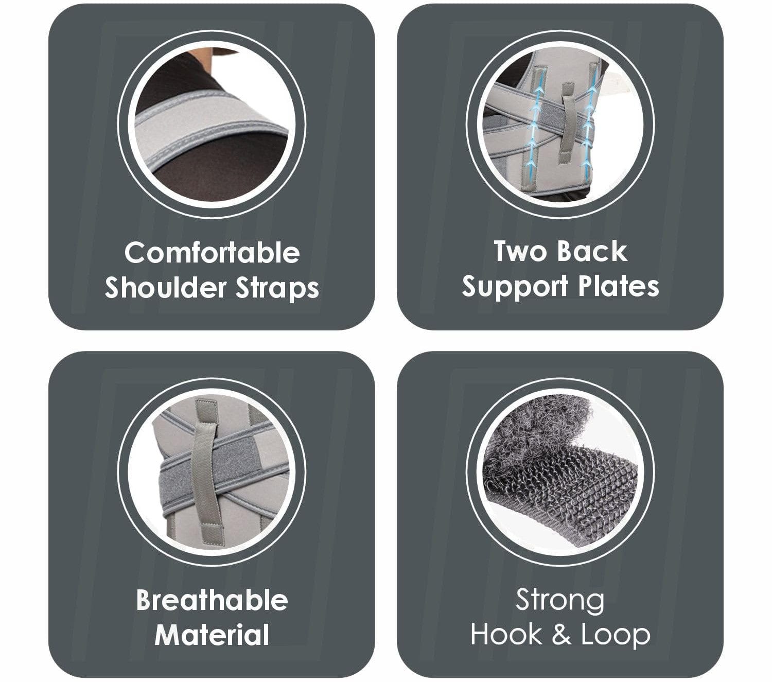 Postuzen™ | Posture Corrector Shoulder Straps Back Supporter Correcting Postuzen™ Posture Corrector & Back Support Belt Zaavio®