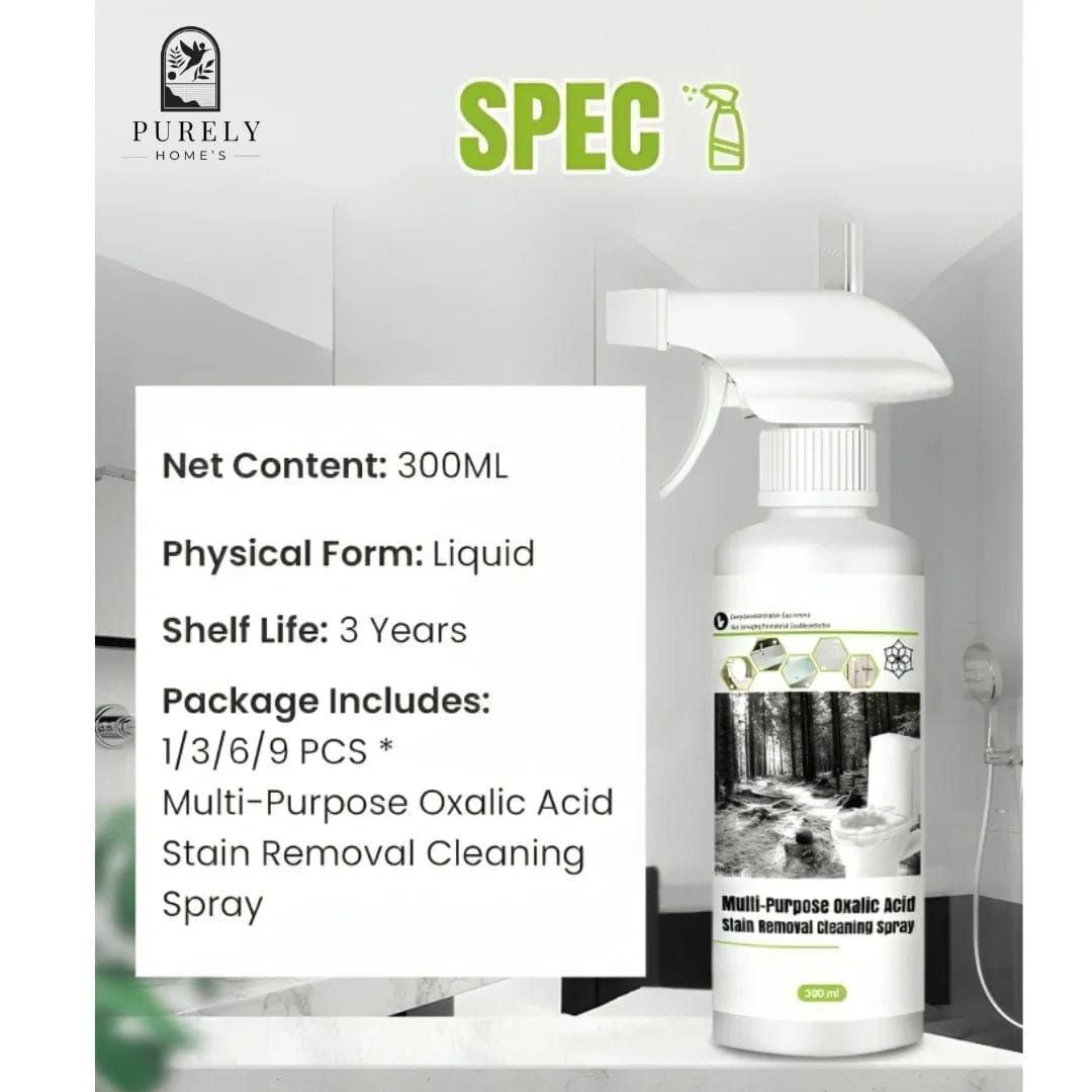 Powerful Oxalic Surface Cleaner (Set of 2) – 300ml Each Powerful Oxalic Surface Cleaner (Set of 2) – 300ml Each