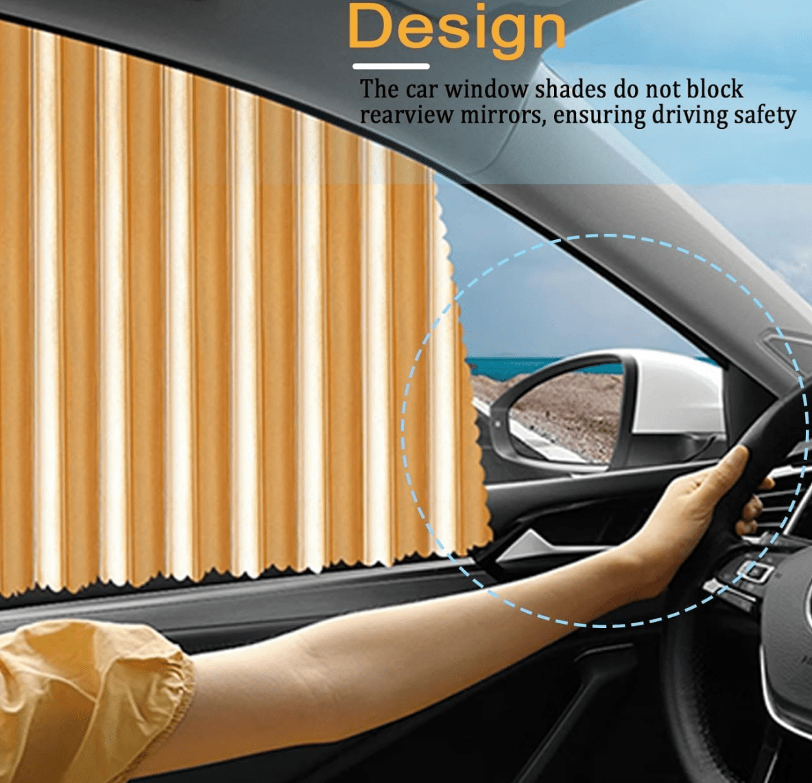Privacy Car Curtains | Window Curtains Car Curtain Automotive Windows Covering Fold Privacy Car Curtains (Set of 4)