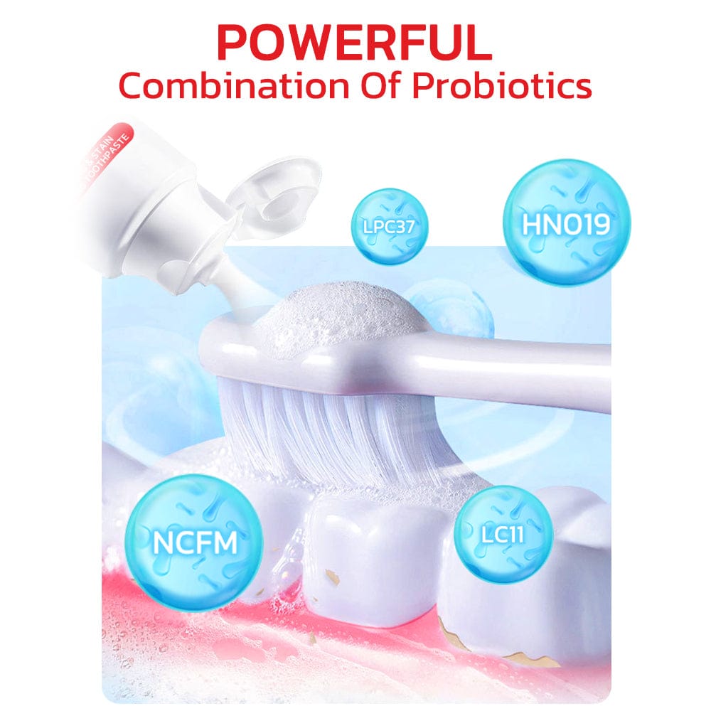 Probiotic Toothpaste | Teeth Whitening Tooth Paste Whitening Your Teeth At Home Probiotic Toothpaste SP-4 (Set of 2)