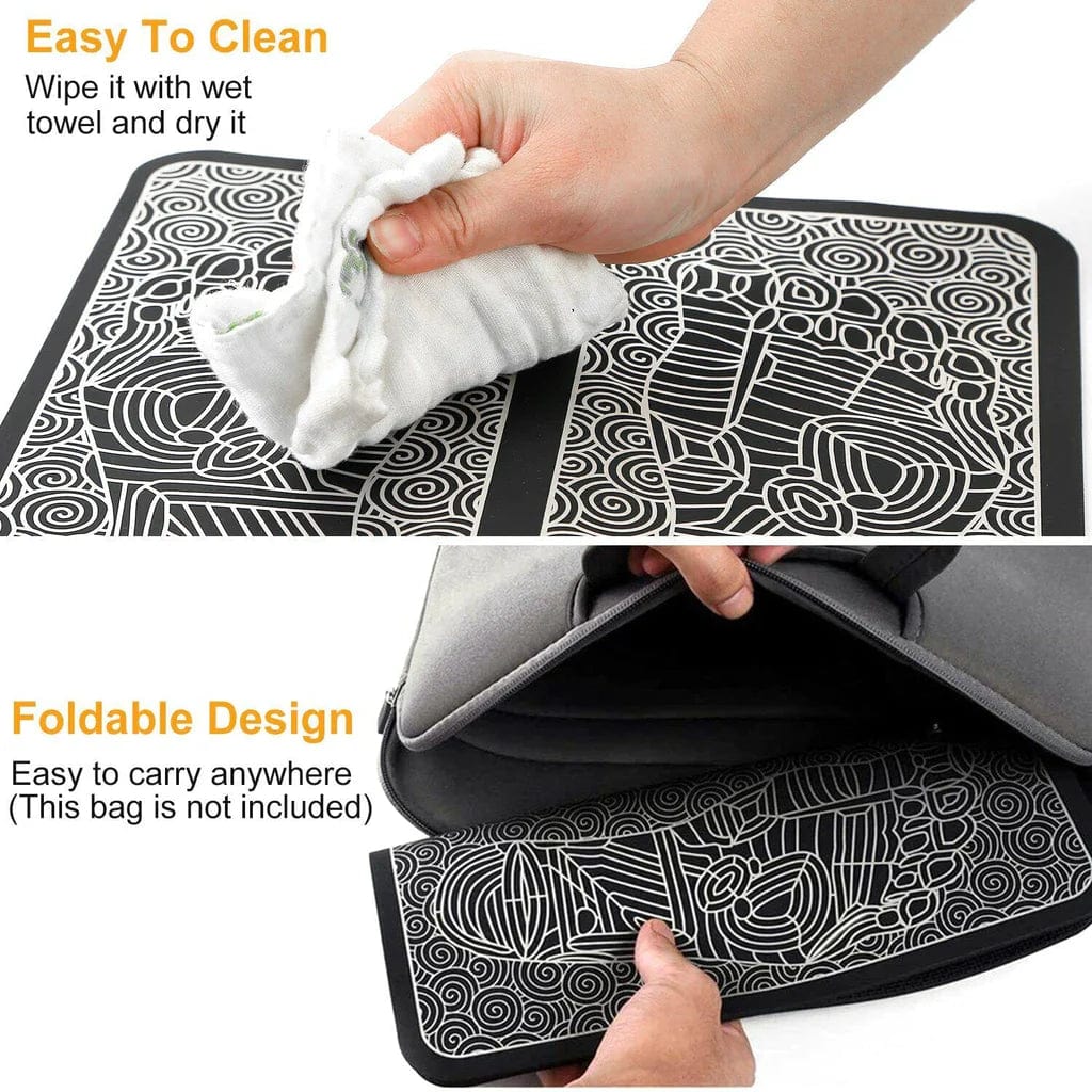 Pulsezy™| EMS Leg and Foot Massager Mat Electrical Pad Pulsezy™ Zaavio.co®