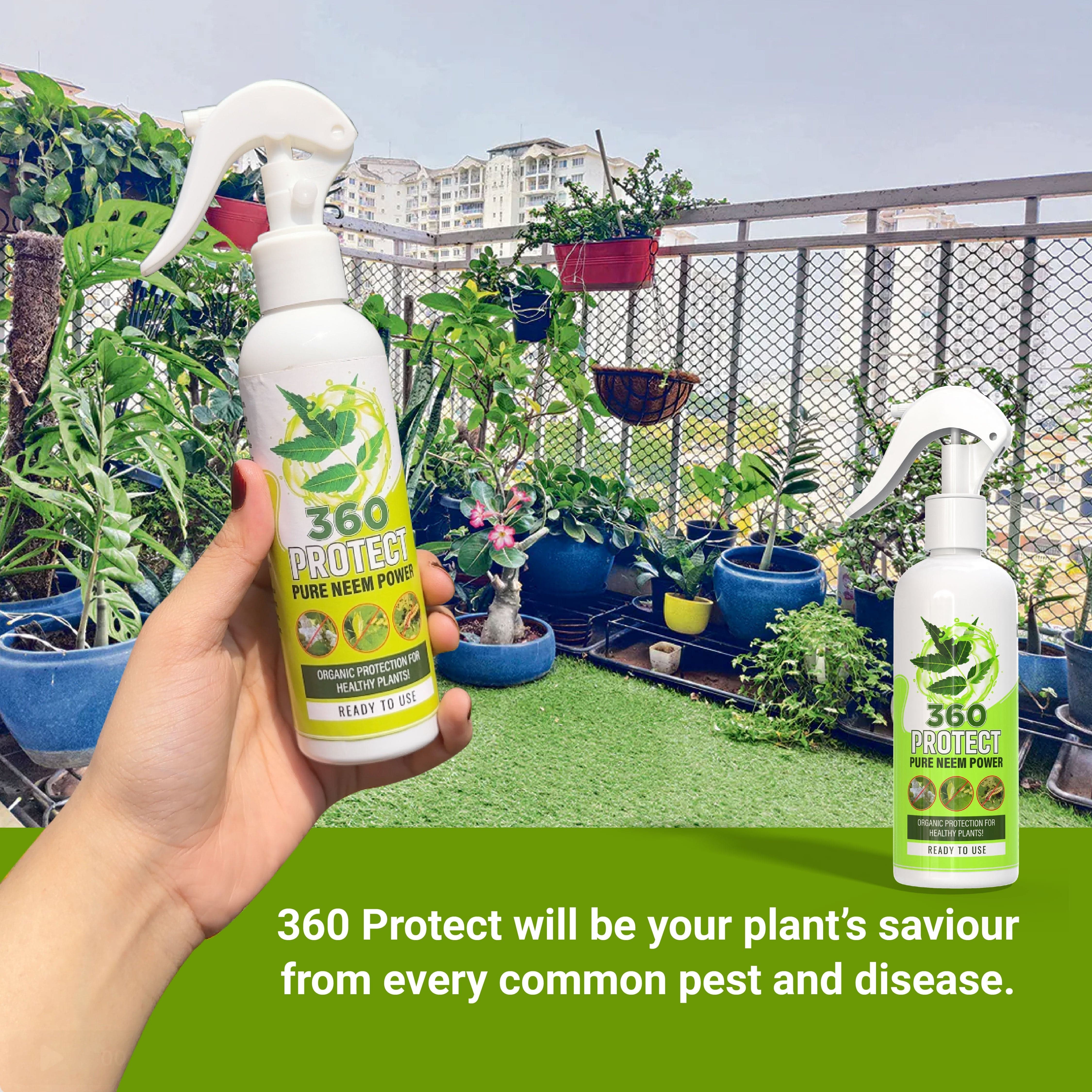 Pure Neem Plant Protection Spray (Buy 1 Get 1 Free) | Neem Oil Succulent Plants Herb Plant Trees Pure Neem Plant Protection Spray (Set of 2)