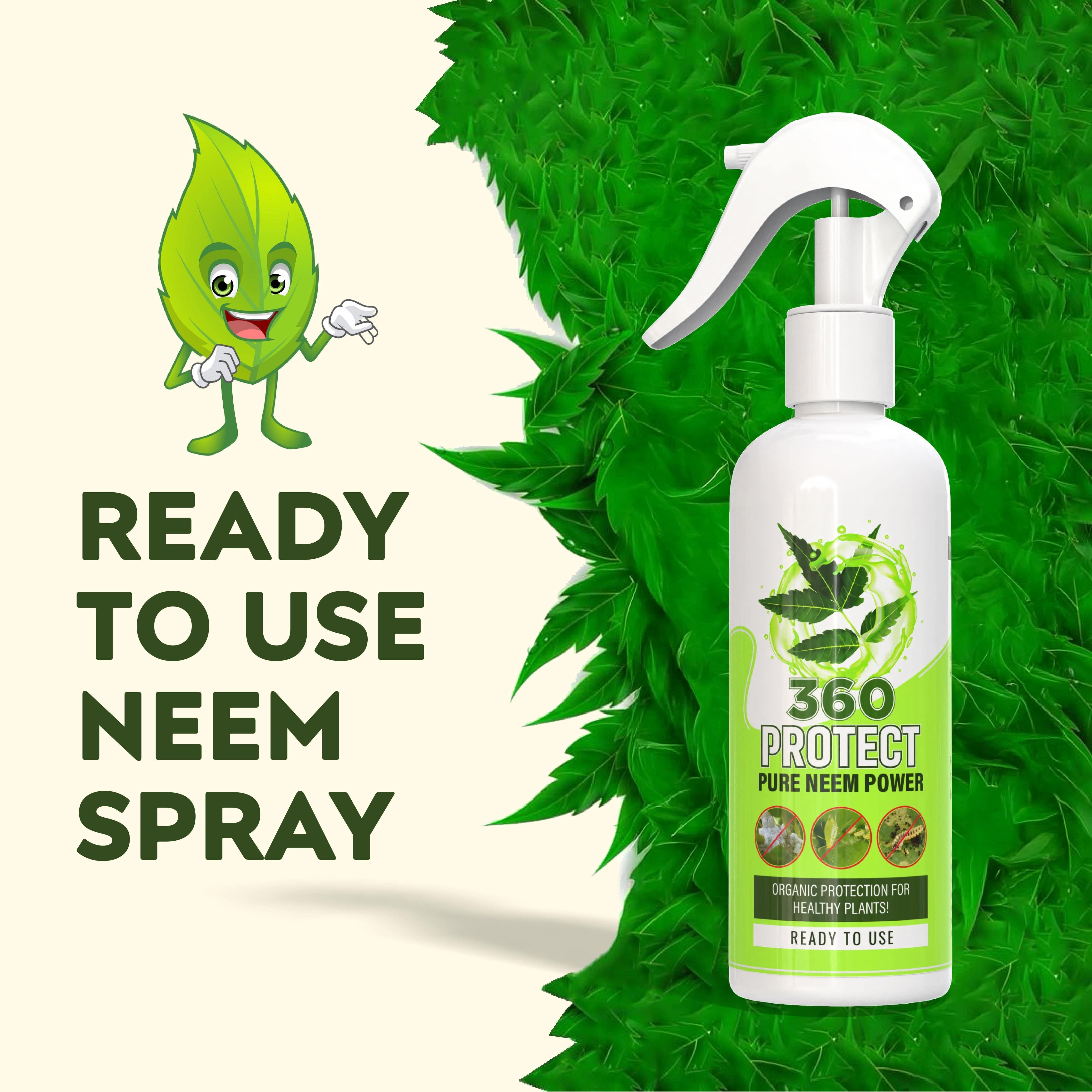Pure Neem Plant Protection Spray (Buy 1 Get 1 Free) | Neem Oil Succulent Plants Herb Plant Trees Pure Neem Plant Protection Spray (Set of 2)