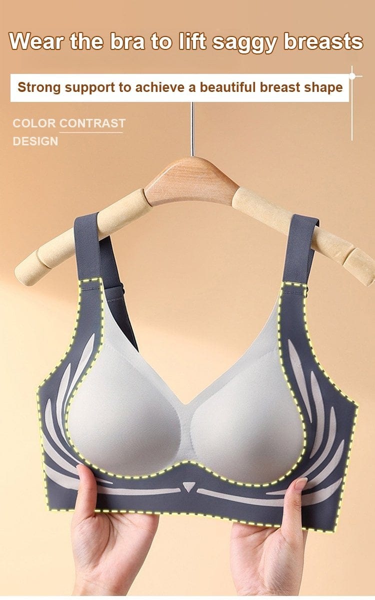 Push Up Bra | Padded Lift Up Pushup Bra For Women Anti Sagging Push Up Bra with Anti-Sagging Lift