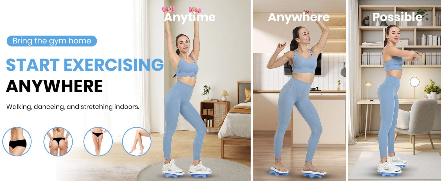 Rotating Twist Plate | Weight Loss Exercise Fat Burning Yoga Exercises Workout Waistixo™ Rotating Twist Plate Zaavio.co®