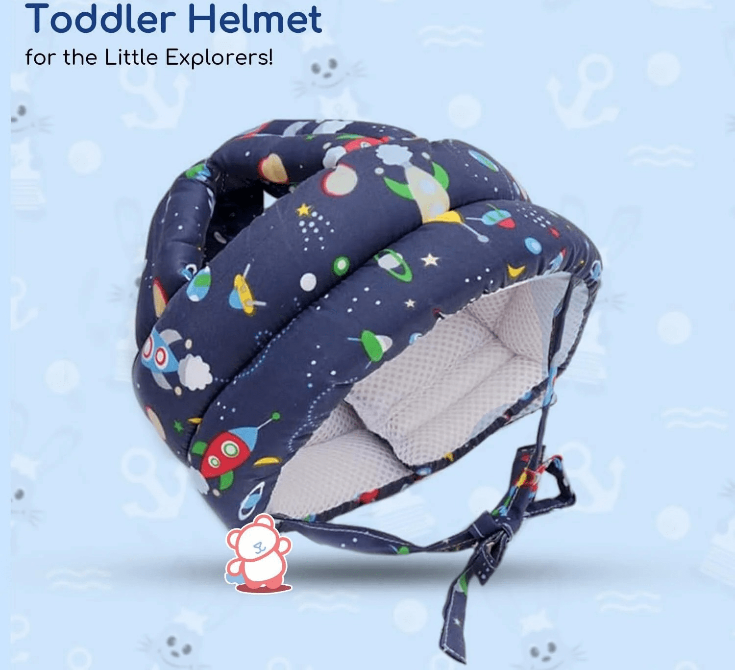 SafetySoftie™ | Baby Products Cute Infants Safety Helmet Soft For Infant SafetySoftie™ Baby Helmet Zaavio®