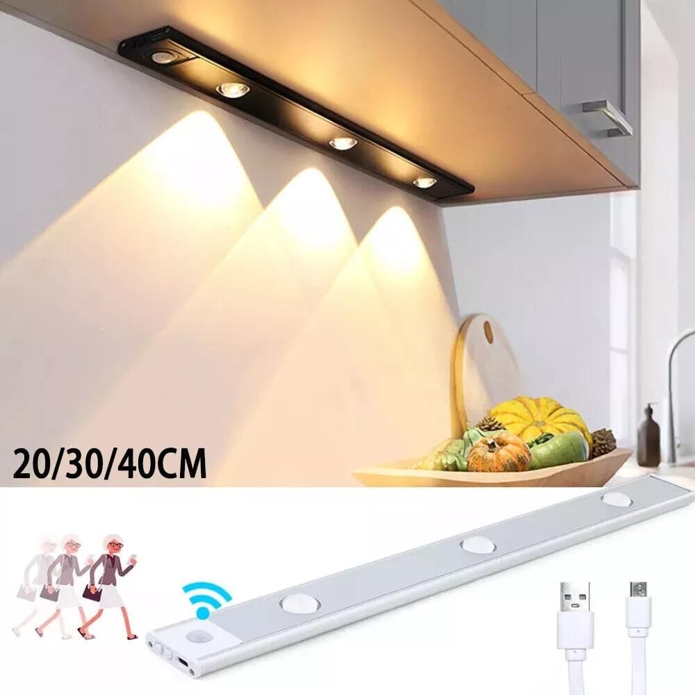 SenseShine™️ LED Motion Sensor Cabinet Light | Motion Sensor Light Movement Lightning Motion Detectors SenseShine™ LED Motion Sensor Cabinet Light Zaavio®
