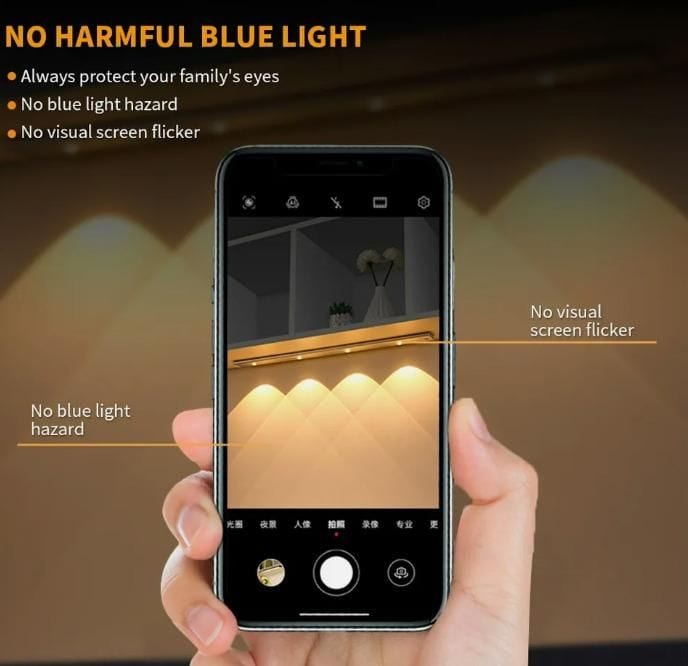 SenseShine™️ LED Motion Sensor Cabinet Light | Motion Sensor Light Movement Lightning Motion Detectors SenseShine™ LED Motion Sensor Cabinet Light Zaavio®