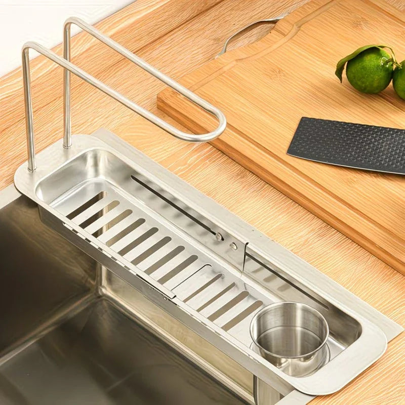 DrainNest Expandable Sink Rack
