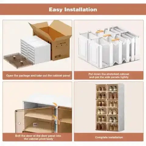 Smart Foldable 4 Layer Shoe Rack Smart Foldable 4 Layer Shoe Rack