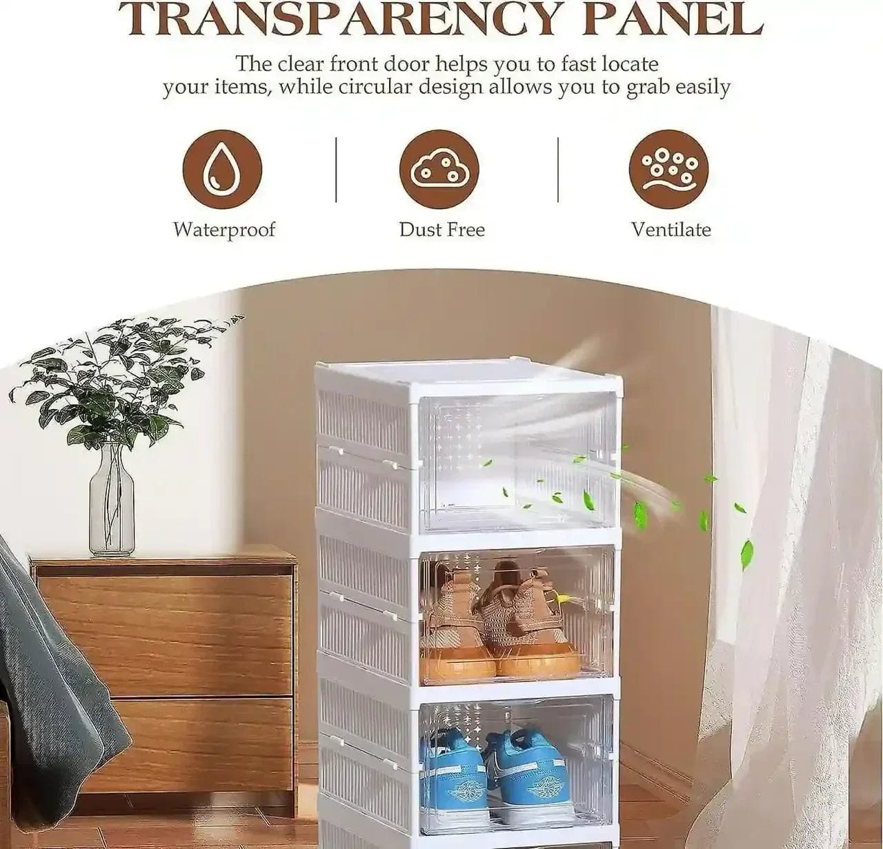 Smart Foldable 4 Layer Shoe Rack Smart Foldable 4 Layer Shoe Rack