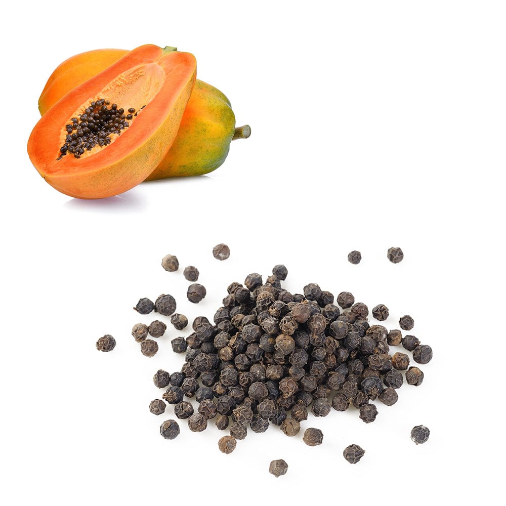 Special Golden Papaya 50 Seeds | Papaya Dietary Fiber Nutrients Papaya Seeds Enzyme Vitamins Special Golden Papaya Seeds (50 seeds) Zaavio®