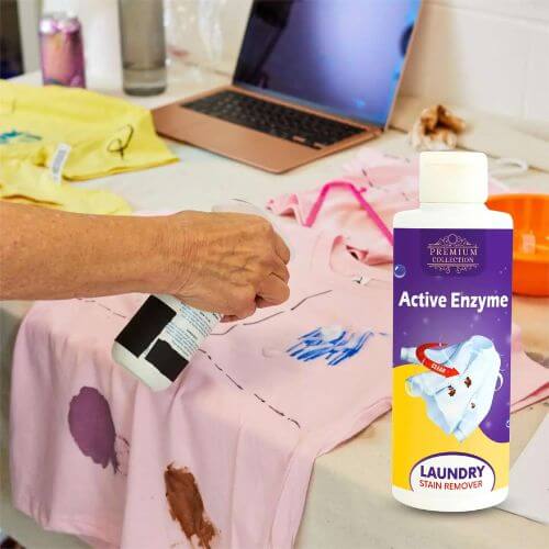Stain Remover For Clothes - Laundry Stain Remover Pack of 2 Active Enzyme Laundry Stain Remover 🔥BUY 1 GET 1 FREE🔥