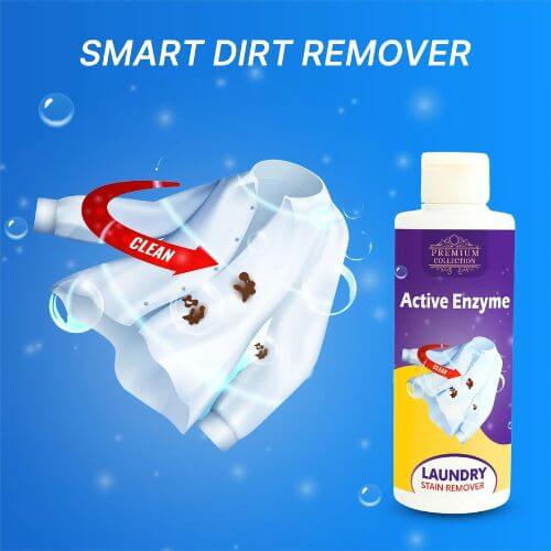Stain Remover For Clothes - Laundry Stain Remover Pack of 2 Active Enzyme Laundry Stain Remover 🔥BUY 1 GET 1 FREE🔥