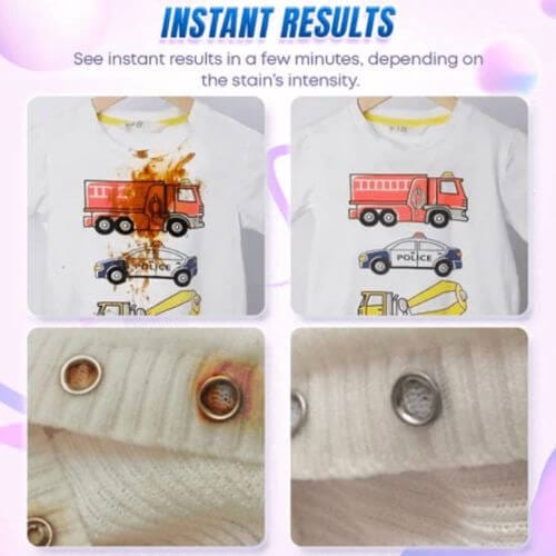 Stain Remover For Clothes Spot Remover Product For Clothing - StainoFix™️ Pack of 2 Active Enzyme Laundry Stain Remover 🔥BUY 1 GET 1 FREE🔥 Zaavio®