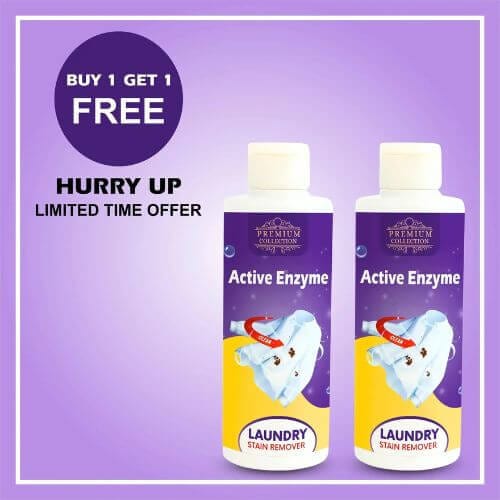 Stain Remover For Clothes Spot Remover Product For Clothing - StainoFix™️ Pack of 2 Active Enzyme Laundry Stain Remover 🔥BUY 1 GET 1 FREE🔥 Zaavio®