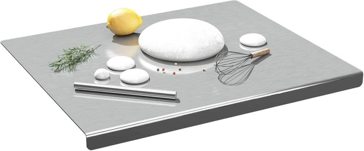 Stainless Steel Chopping Board Cutting Vegetables Board Stainless Steel Chopping Board (35x31cms)