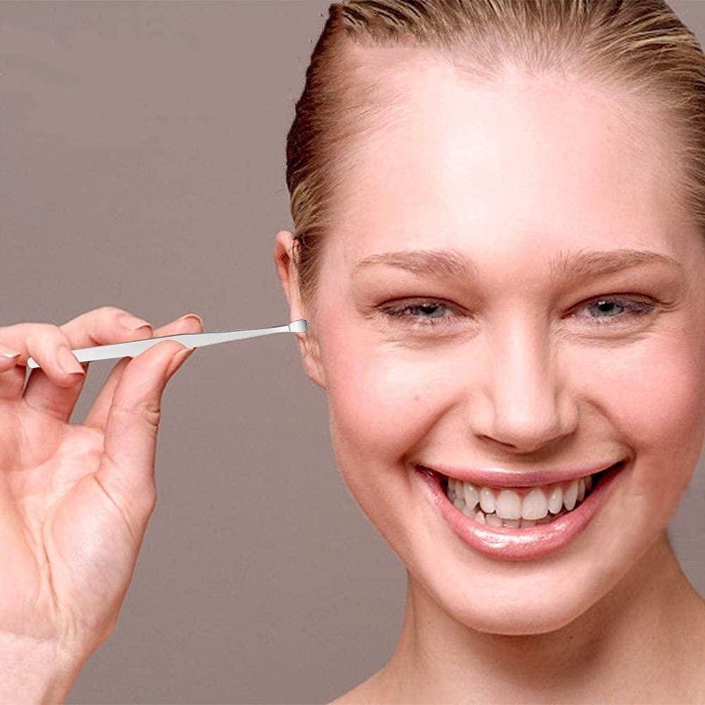 Stainless Steel Ear Wax Removal Kit | Ear Cleaning Dust Removal Removing Ear Wax Clean Removal Kit Stainless Steel Ear Wax Removal Kit 6 Pieces