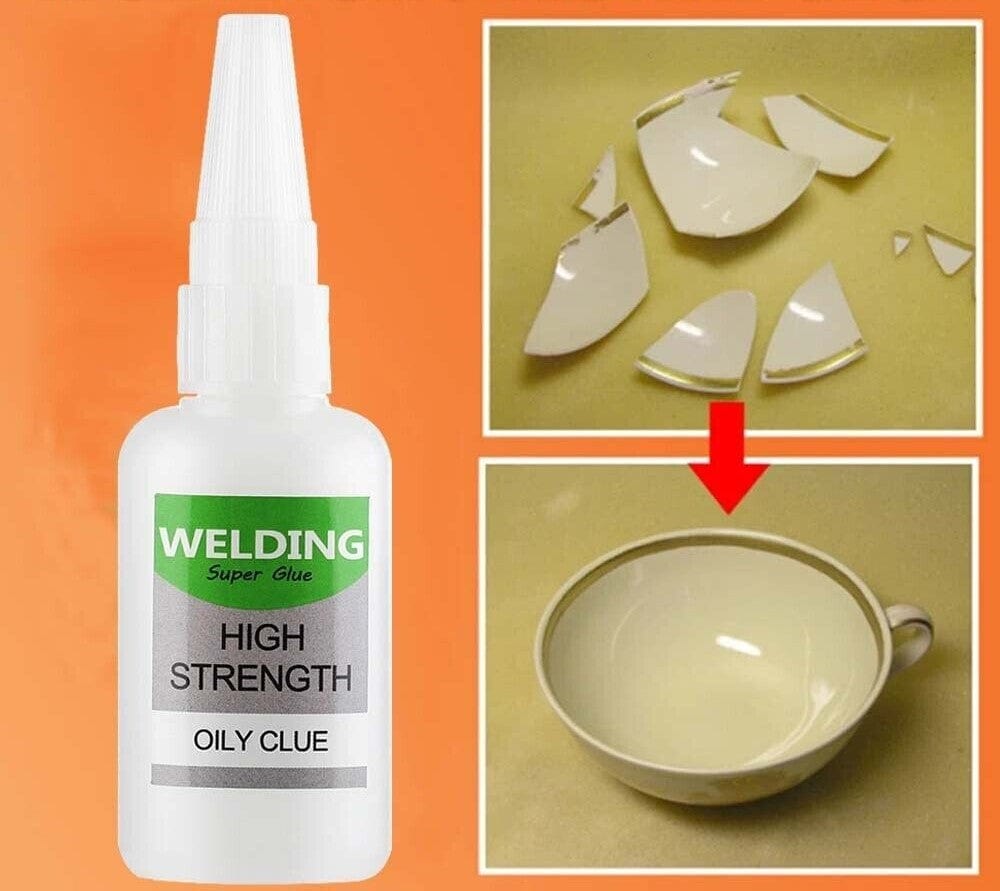 Stick Super Glass Glue Cyanoacrylate Waterproof Adhesive Glue Super Glue