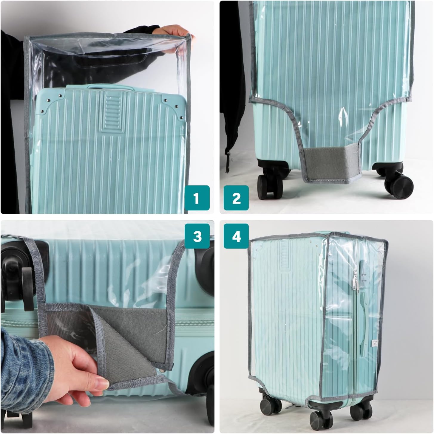 Suitcase Protective Cover – Waterproof, Dustproof, Scratch-Resistant