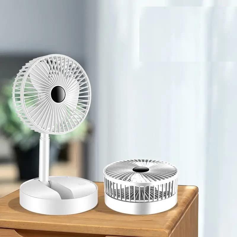 Table Rechargable Fan Cool Small Fan High Speed Desk Table Fan - Rechargeable Portable Fan Portable Fan