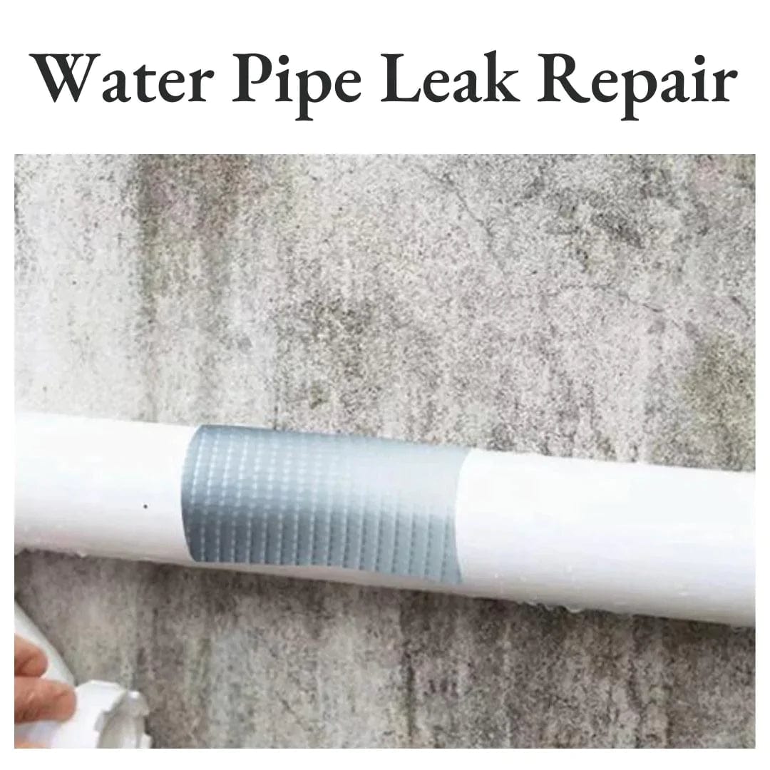 Tapexel™ | Adhesive Waterproof Leakage Tape Aluminium Foil Pipe Repair Tape Tapexel™ Waterseal Aluminium Rubber Tape - Extra Long Version Zaavio.co®