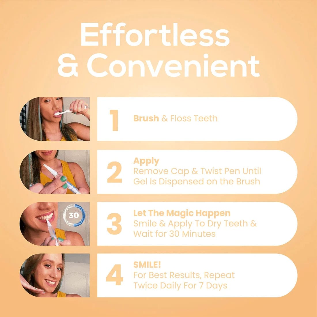 Teeth Whitening Pen Marker Whitening Products Instant Gel Treatment Teeth Whitening Pen