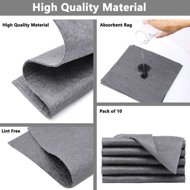 Thickened Magic Cleaning Cloth (Set of 5) | Microfiber Cloth Cleaning Glass Kitchen Wipe Cloths Material Thickened Magic Cleaning Cloth (Set of 5)