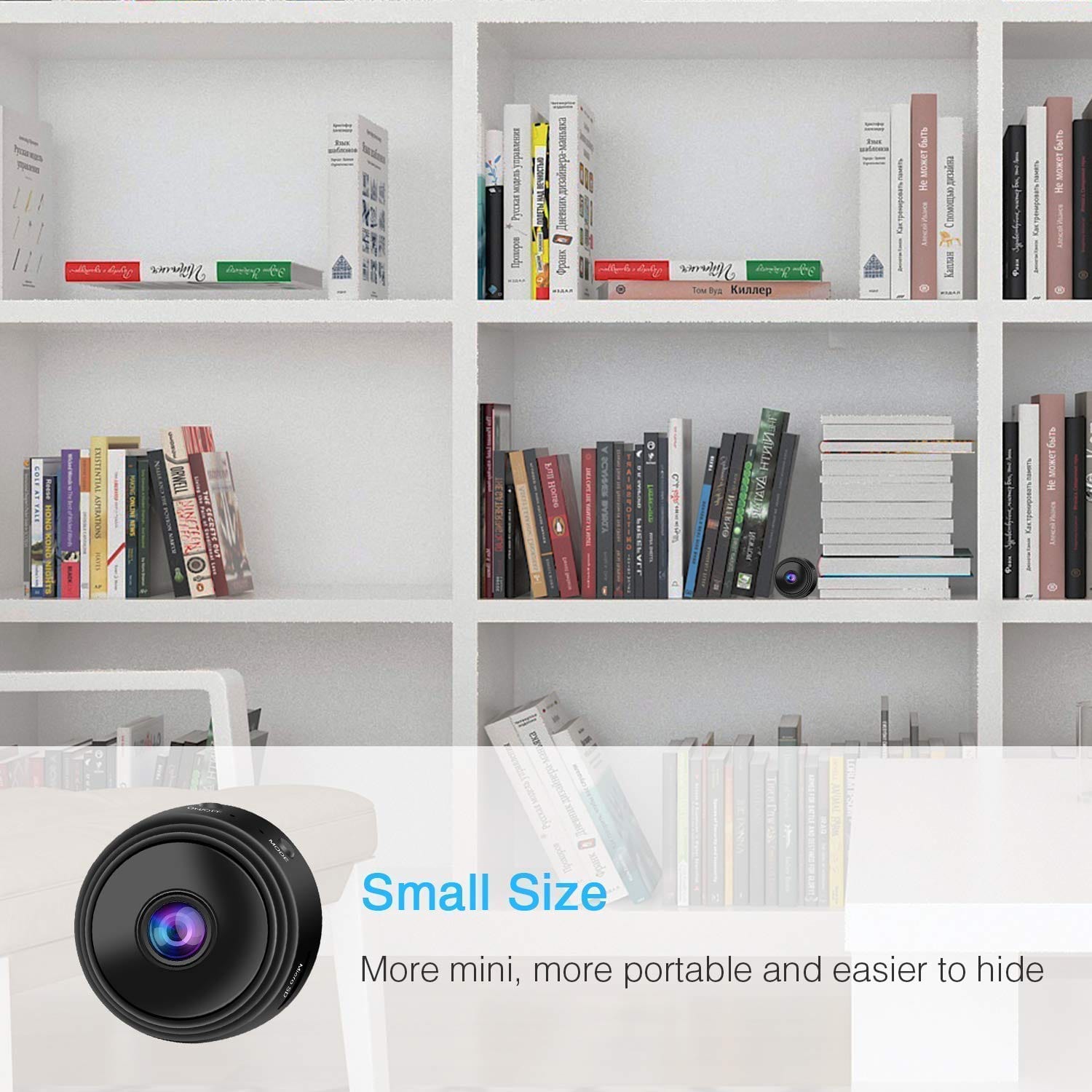 TrackitSight™️ | Spy Mini Camera Wireless Cctv Audio Video Wifi Camera TrackitSight™️ Mini 1080P Wireless Magnetic Camera Zaavio®
