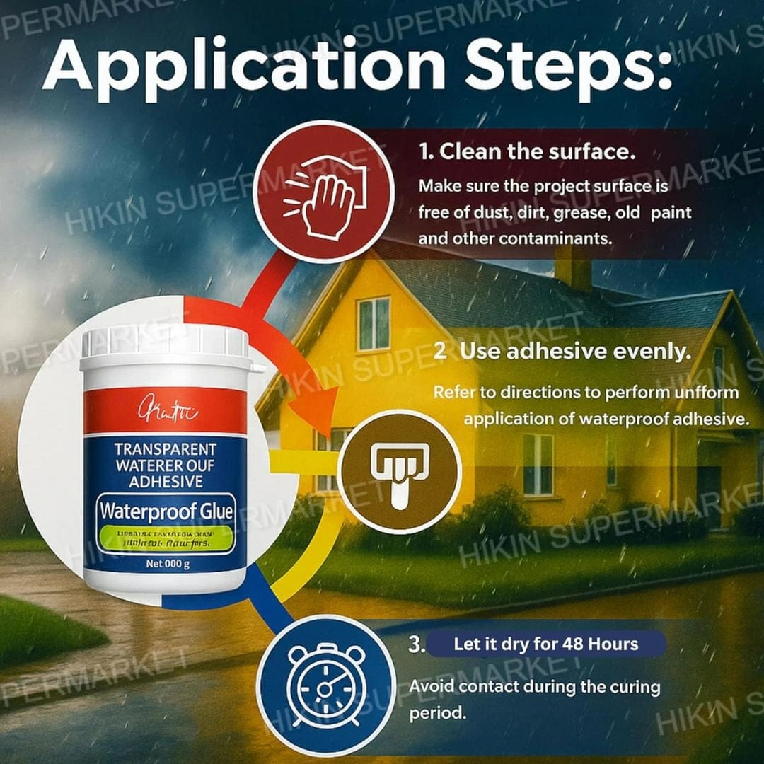 Transparent Waterproof Glue Transparent Waterproof Glue