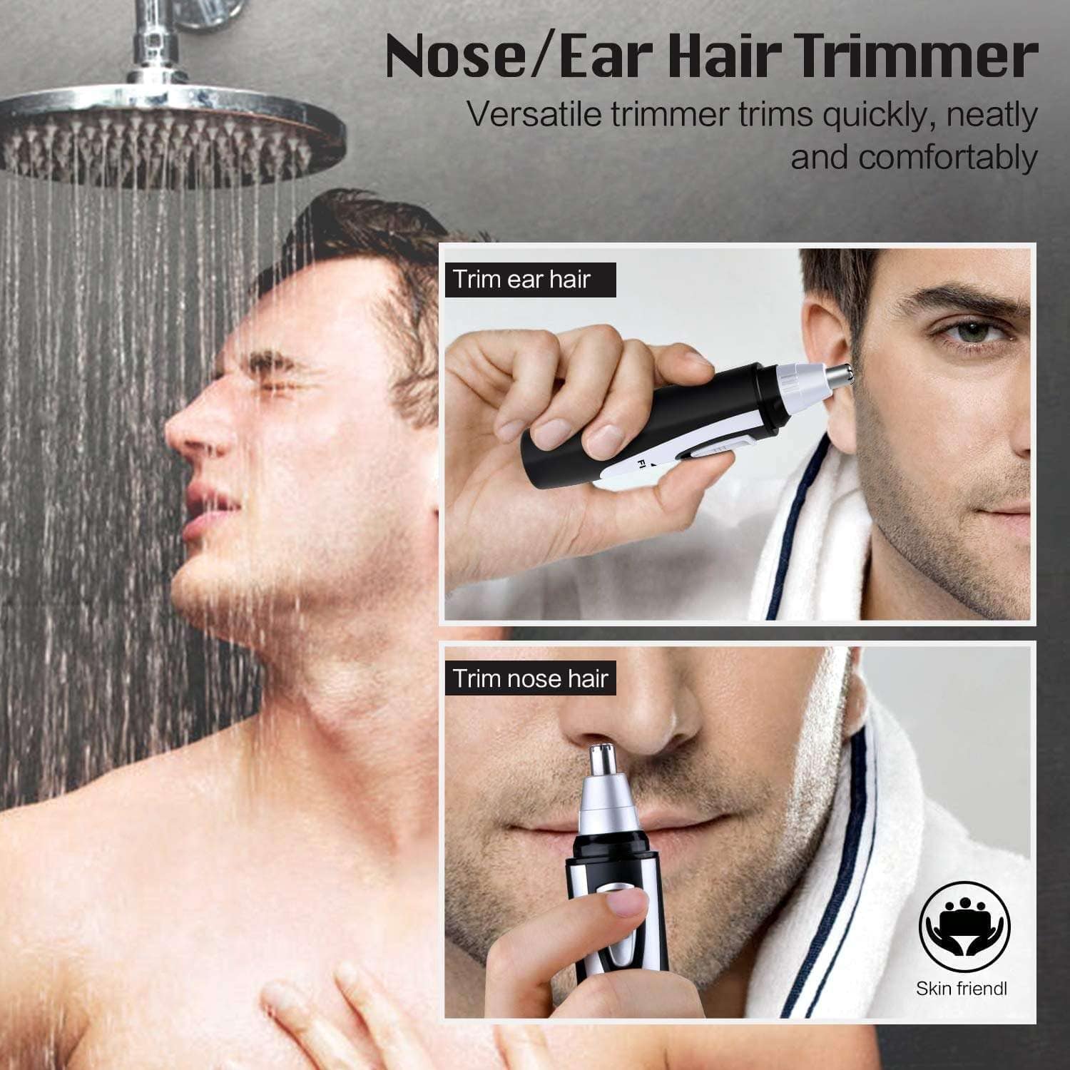 Trimmer For Men Men's Shaver For Women Shaver And Trimmer - Unisex 3 in 1 Electric Nose Hair Trimmer Unisex 3 in 1 Electric Nose Hair Trimmer