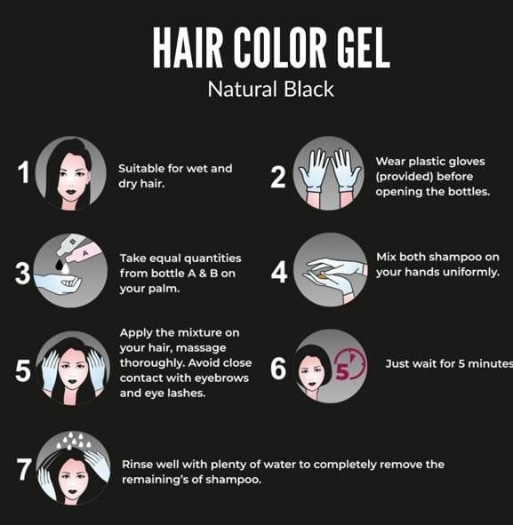 TrueShade™️ | Hair Colour For Women Dye Hairdressers Colour Argan Oil TrueShade™️ 3 In 1 Hair Color Gel (Argan Oil) (Buy 1 Get 1 Free) Zaavio®