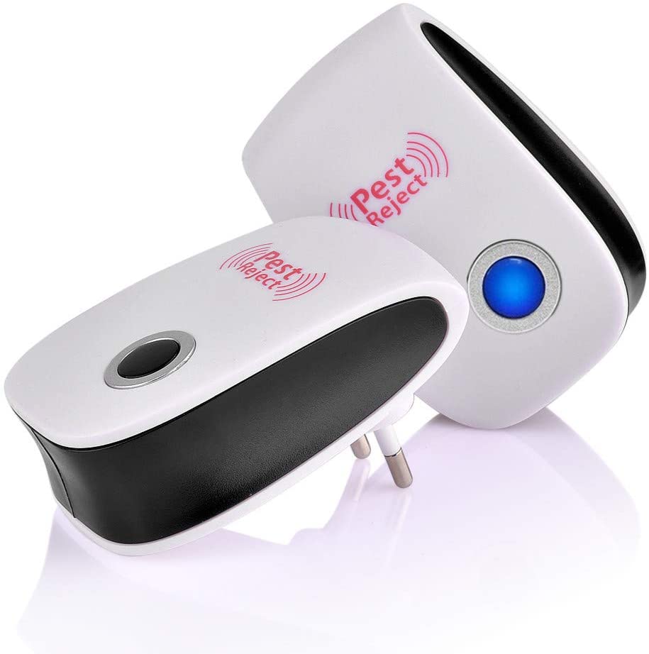 Ultrasonic Pest Repeller Ant Rat Bug Repellent (set of 2) Ultrasonic Pest Repeller (set of 2)