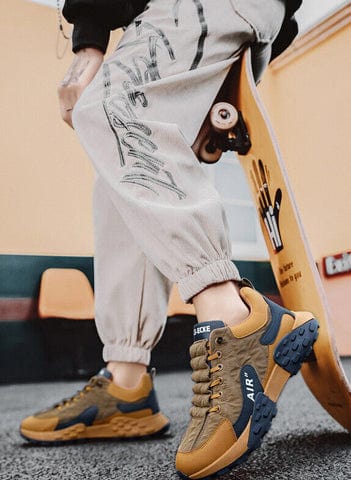 Urbanzy™️ | Men's Korean High Top Casual Shoes Urbanzy™️ Men's Korean High Top Casual Shoes Zaavio®