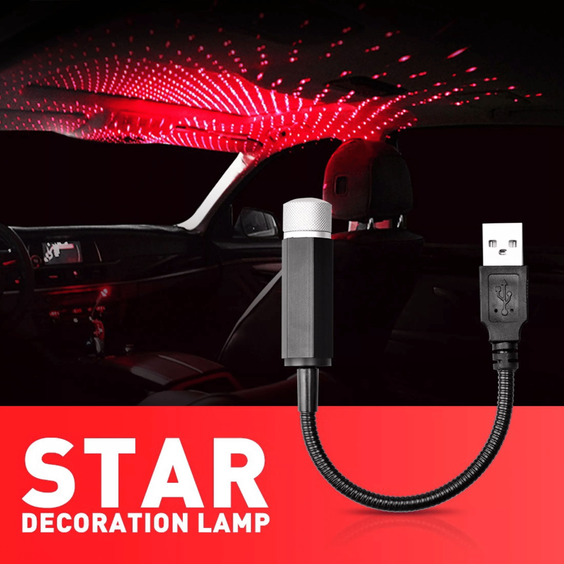 USB Laser Light Projector Mini Star Night Light Projector - Stariox™ High Stariox™ Zaavio®