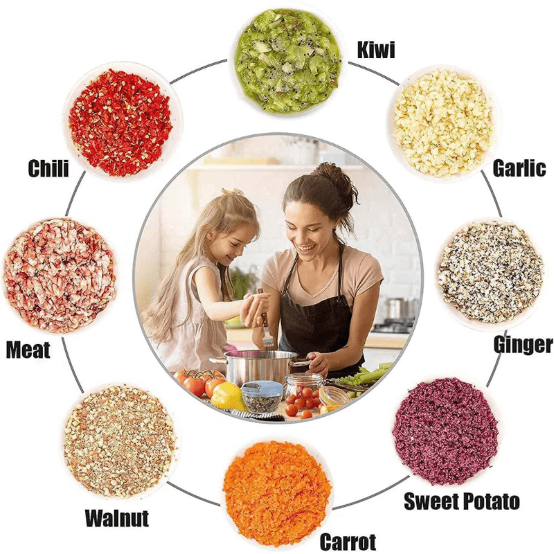 Vegetable Cutter Vegie Chopper Vegetable Food Chooper Onion Cutter - Veggie Chopper Large Veggie Chopper Pro