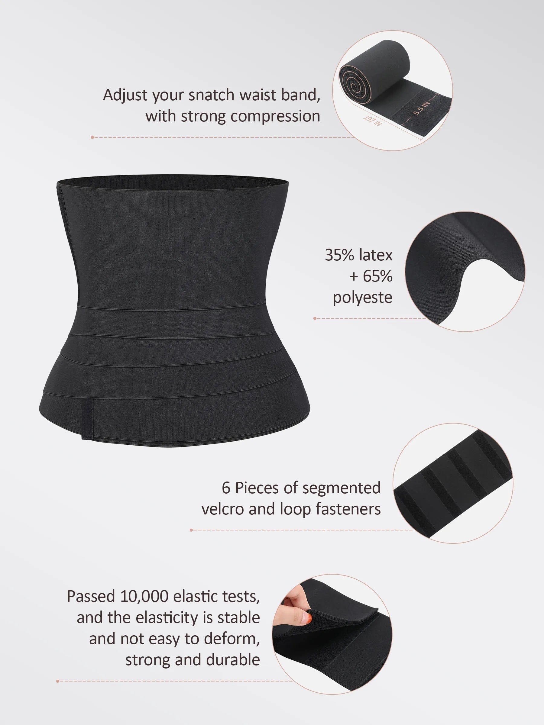 Waist Shaping Belt for Women | Body Shaper Women Wear Abdominal Belt Waist Slimmer DailySculptzer™ Waist Shaping Belt for Women Zaavio.co®