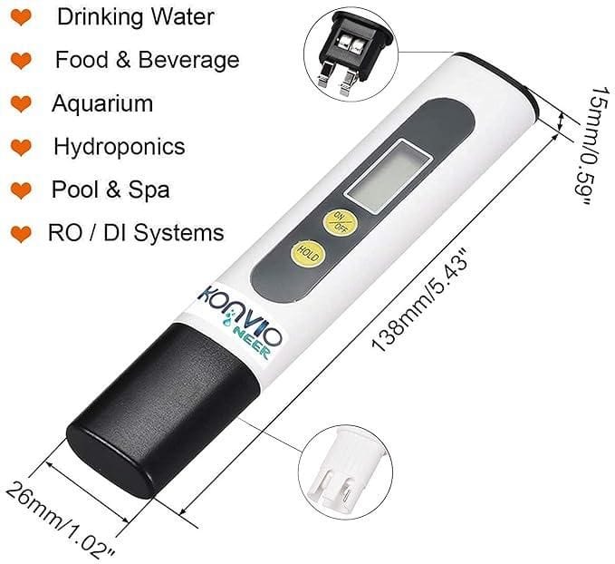 Water Purifies Tds Meter Drinking Dissolved Solids Meter Device Water TDS Meter Tester