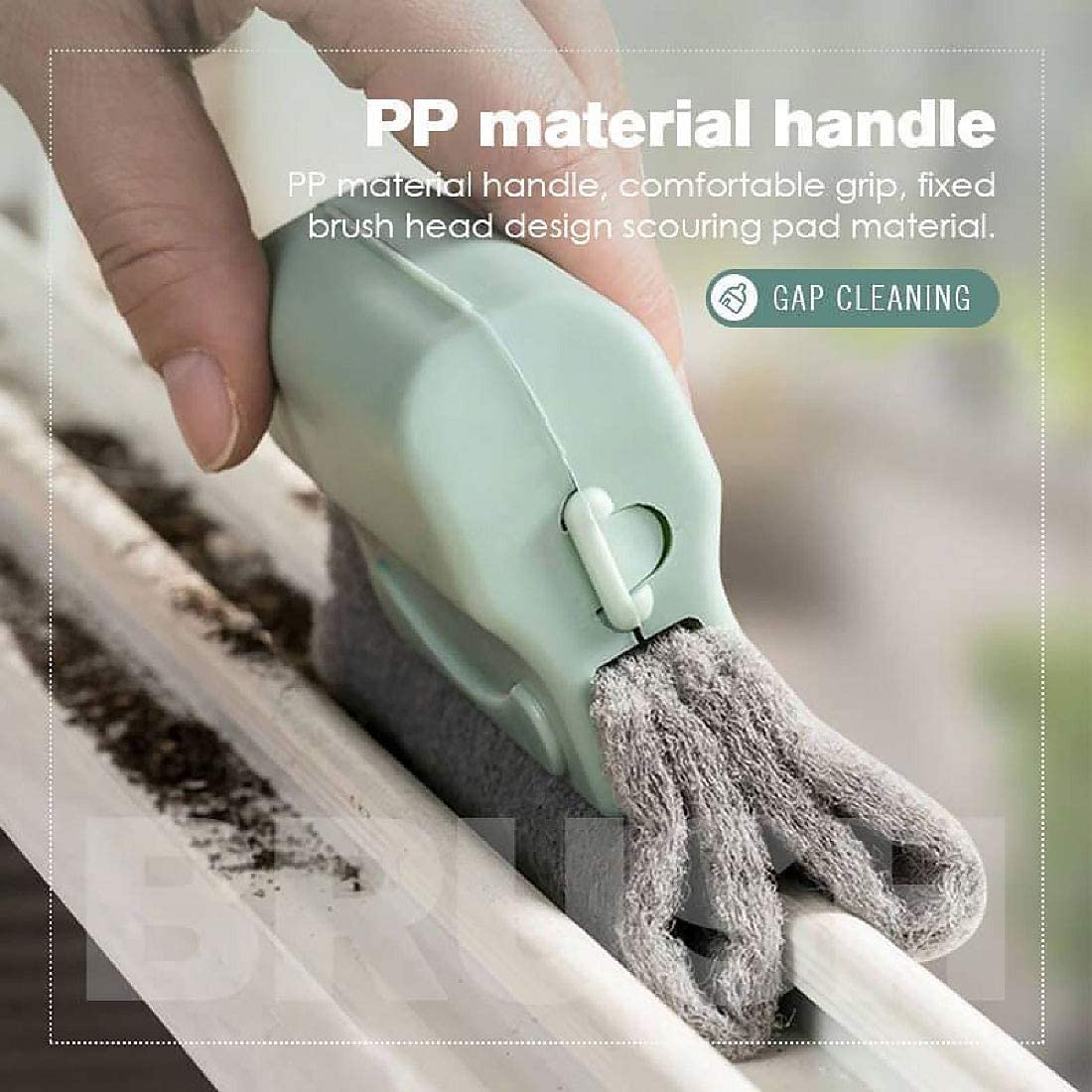 Window Cleaner Brush Window Groove Cleaning Scrub Pads - Window Cleaning Brush (Set of 2) Window Cleaning Brush (Set of 2)