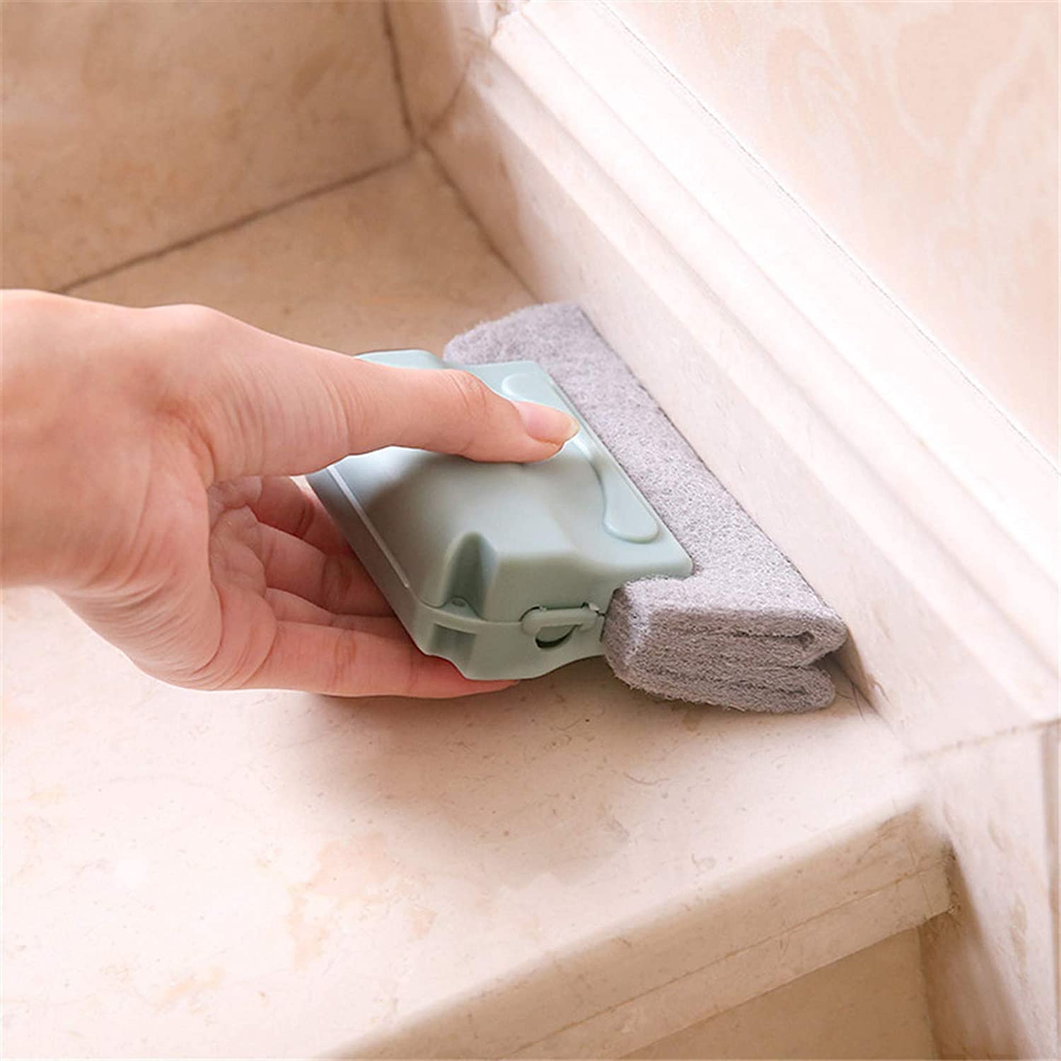 Window Cleaner Brush Window Groove Cleaning Scrub Pads - Window Cleaning Brush (Set of 2) Window Cleaning Brush (Set of 2)