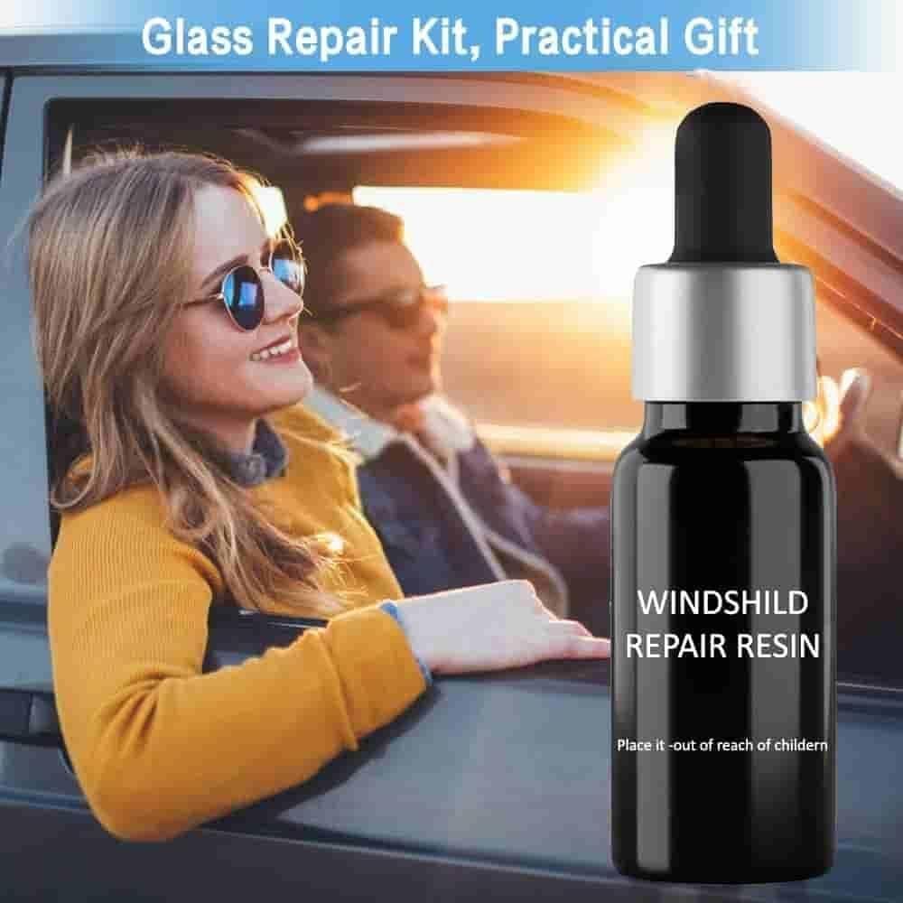 Windshield Repair Kit (Set of 2) | Car Windshield Glass Repair Kit Auto Glass Replacers Windshield Glass Repair Kit (Set of 2)